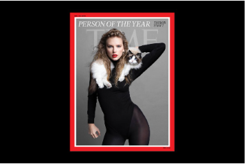 Behind Taylor Swift's POY Cat Cover